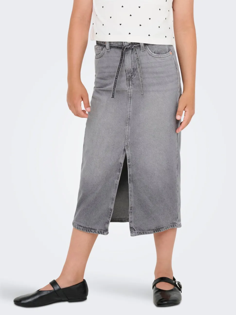 KOGGIANNA Denim Jeanskjol Midikjol