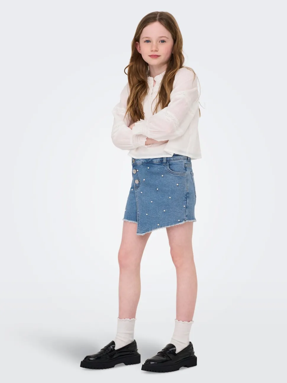 KOGJENNY Denim Jeanskjol Kort kjol
