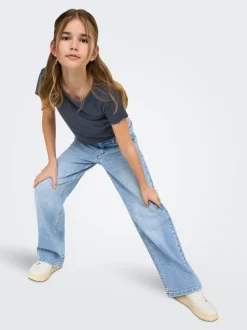KOGJUDY-O Låg midja Vida ben Jeans