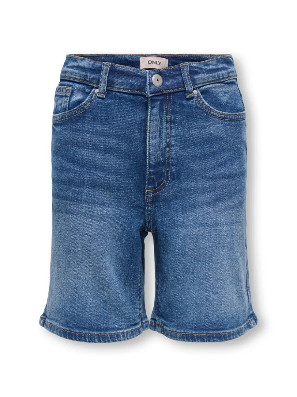 -KOGJUICY Hög midja Normal passform Denimshorts