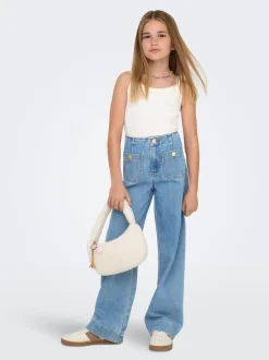 KOGMADELINE Hög midja Vida ben Jeans