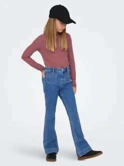 KOGMADISON Hög midja Utsvängd passform Jeans