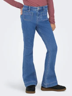 KOGMADISON Hög midja Utsvängd passform Jeans