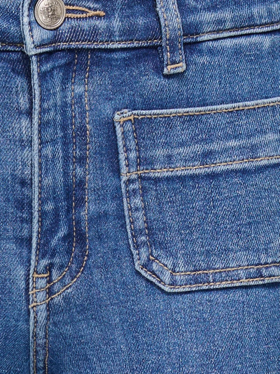KOGMADISON Hög midja Utsvängd passform Jeans