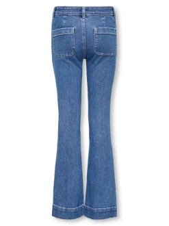 KOGMADISON Hög midja Utsvängd passform Jeans
