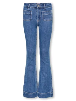 KOGMADISON Hög midja Utsvängd passform Jeans
