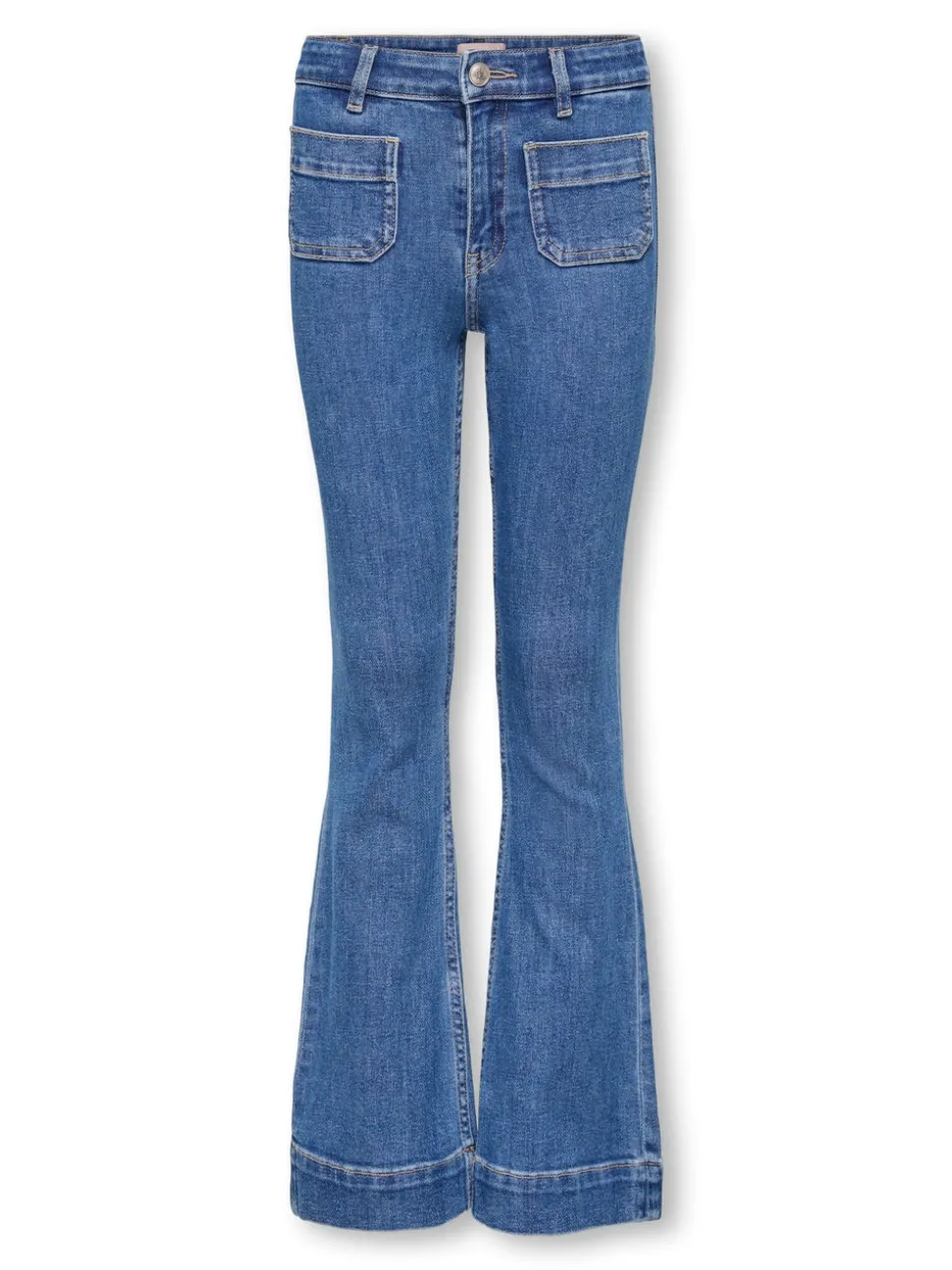 KOGMADISON Hög midja Utsvängd passform Jeans