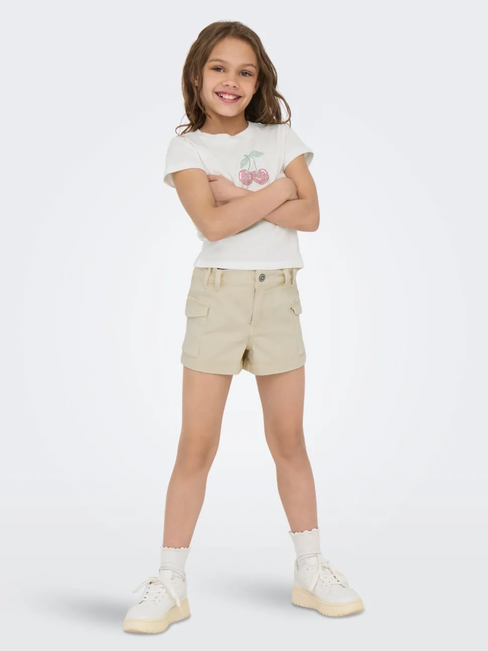 KOGMISSOURI Hög midja Normal passform Shorts