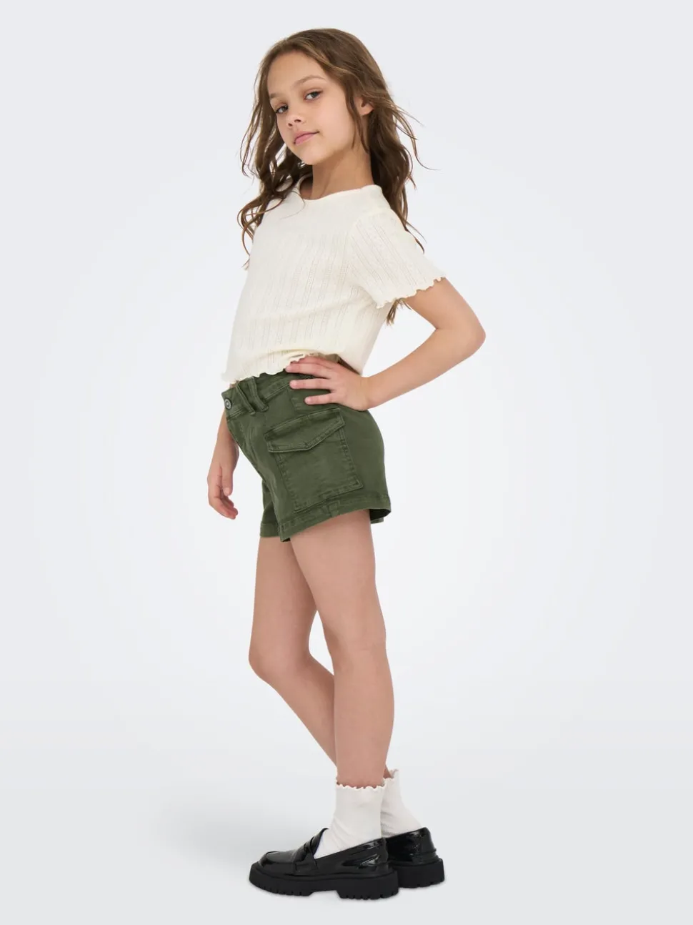 KOGMISSOURI Hög midja Normal passform Shorts