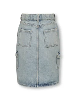 KOGPOSEY Denim Jeanskjol Midikjol