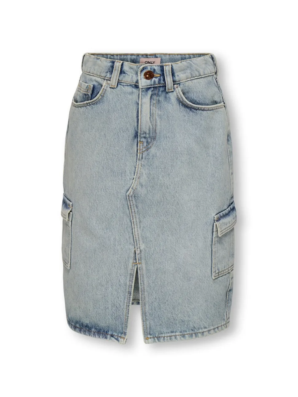 KOGPOSEY Denim Jeanskjol Midikjol