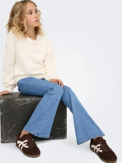KOGRAIN Medelhög midja Utsvängd passform Jeans