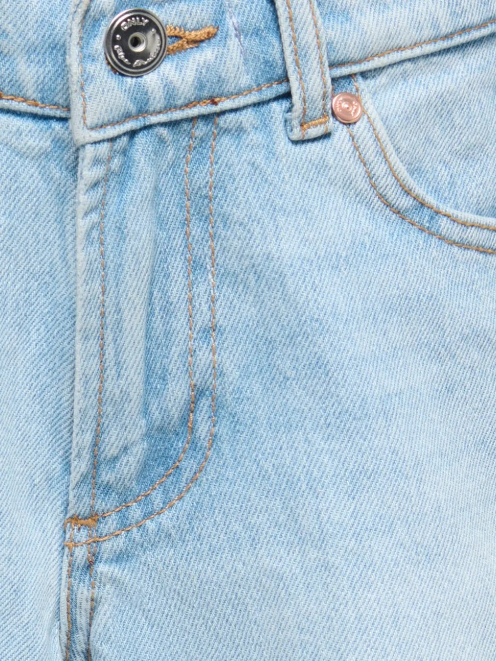 KOGROBYN Hög midja Normal passform Denimshorts