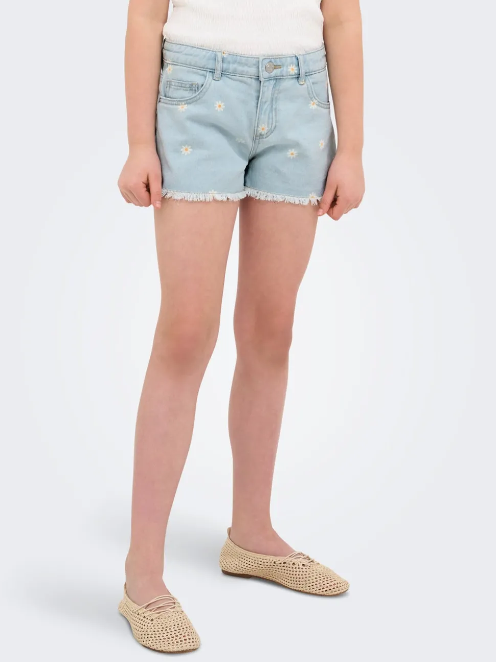 KOGROBYN Lös passform Denimshorts