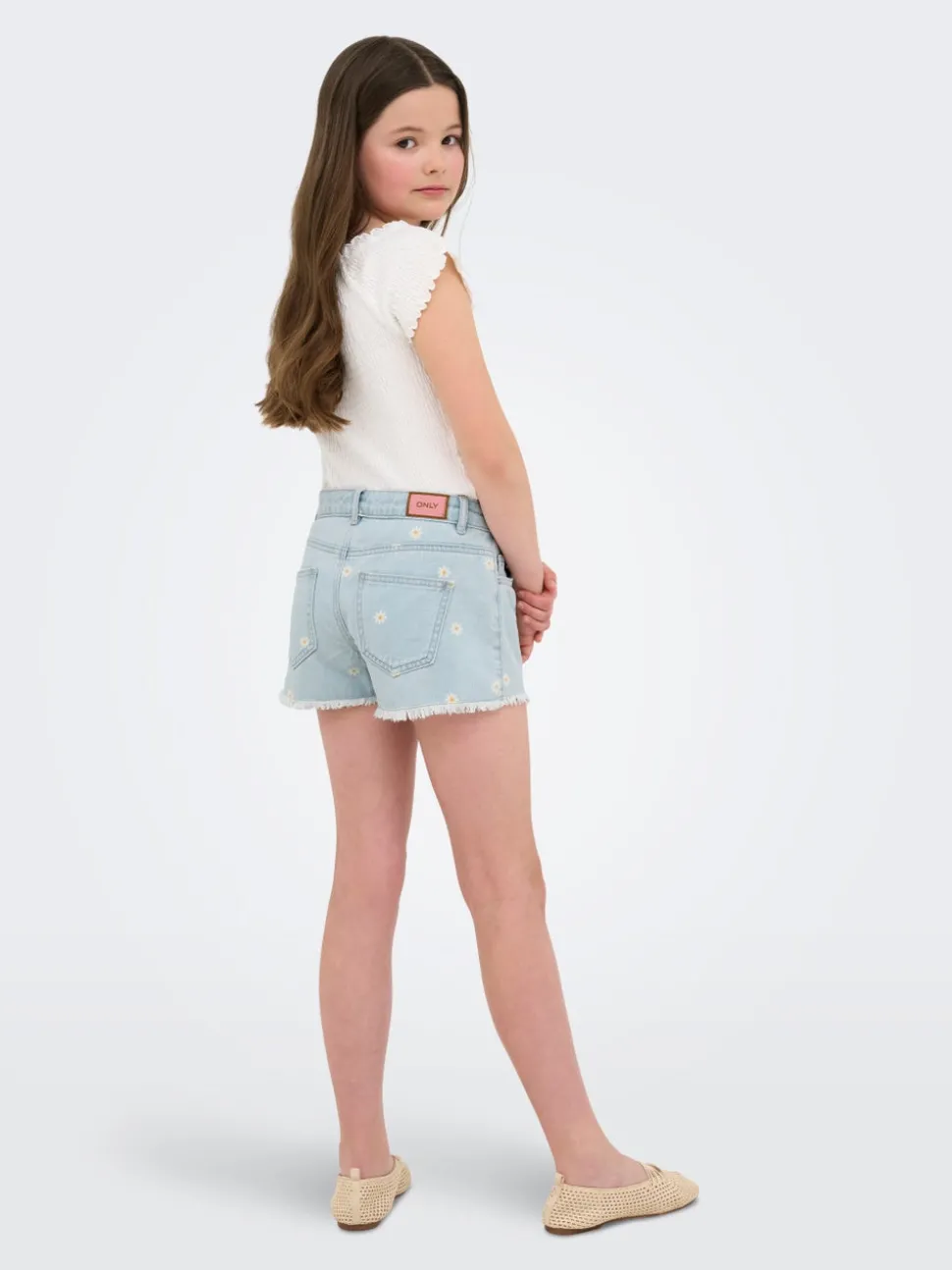 KOGROBYN Lös passform Denimshorts