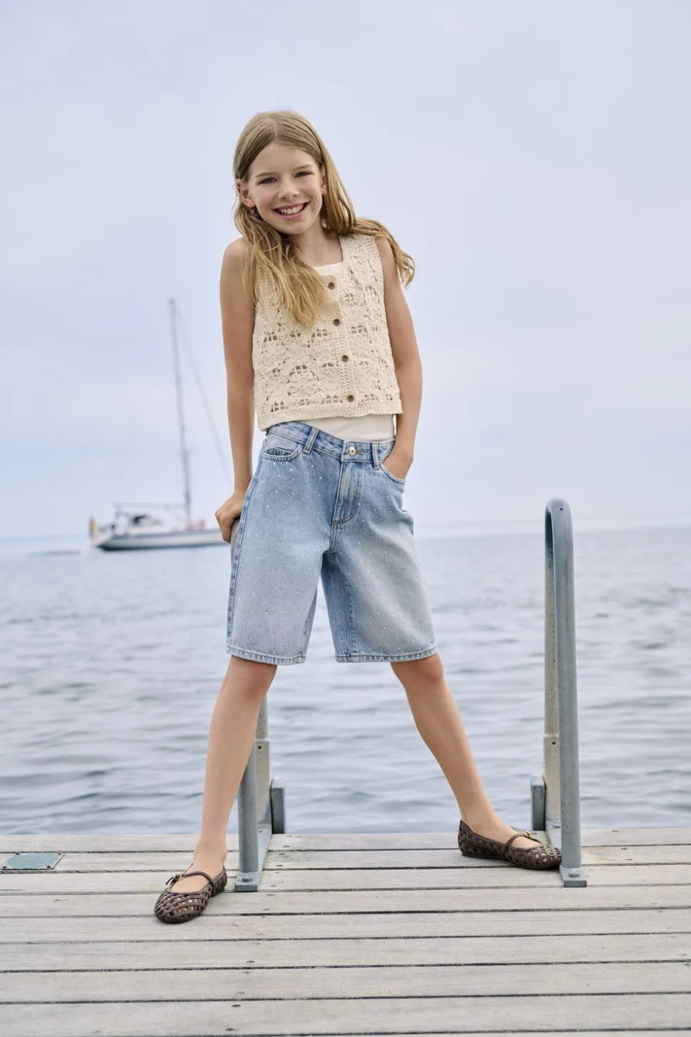 KOGSONNY Normal passform Denimshorts