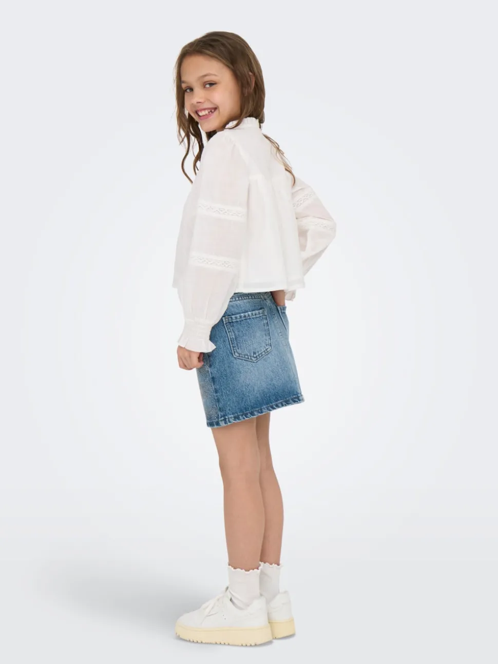 KOGSTELLA Denim Jeanskjol Kort kjol