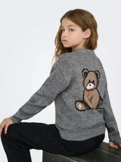 KOGTEDDY Stickad tröja