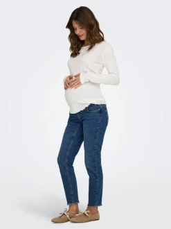 OLMBLUSH Medelhög midja Skinny Fit Ankellängd Jeans