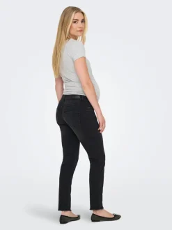 OLMBLUSH Medelhög midja Skinny Fit Ankellängd Jeans