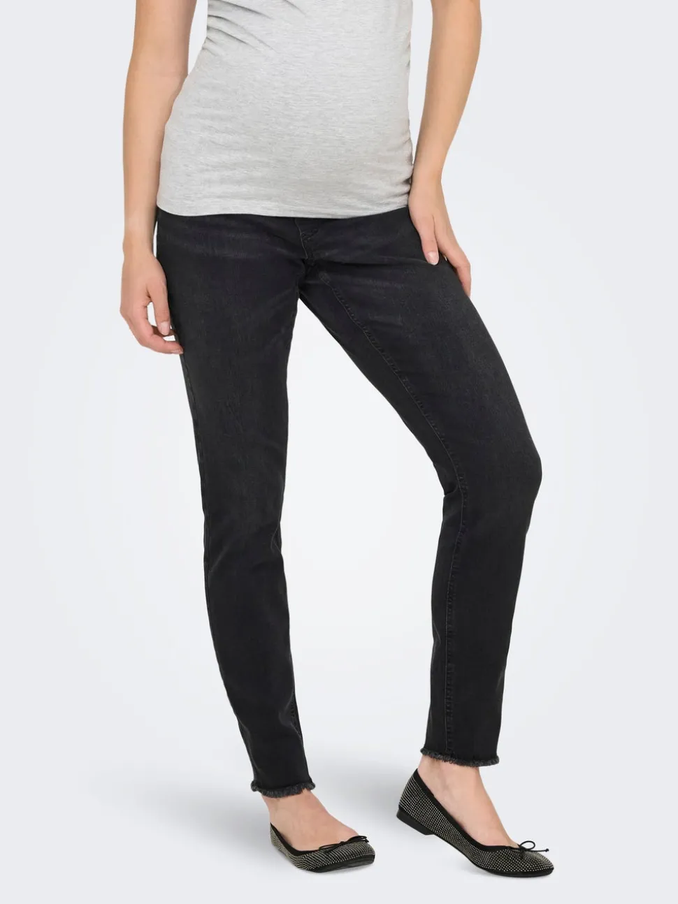 OLMBLUSH Medelhög midja Skinny Fit Ankellängd Jeans