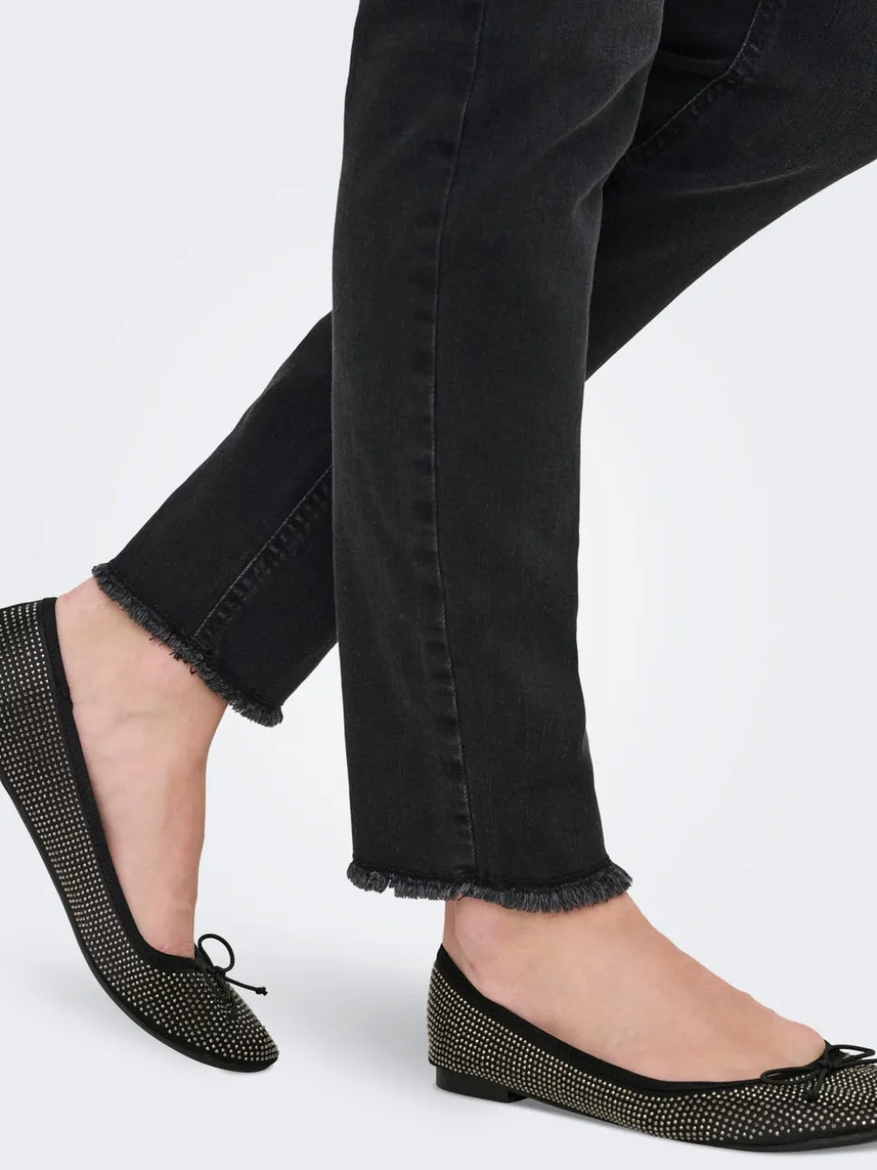 OLMBLUSH Medelhög midja Skinny Fit Ankellängd Jeans
