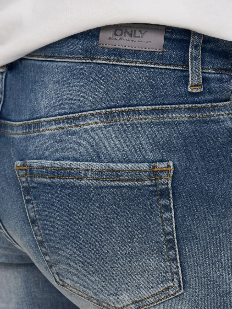 OLMBLUSH Medelhög midja Skinny Fit Ankellängd Jeans