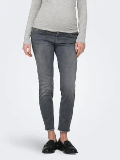 OLMBLUSH Medelhög midja Skinny Fit Ankellängd Jeans