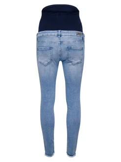 OLMBLUSH Medelhög midja Skinny Fit Ankellängd Jeans