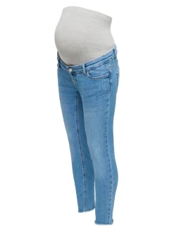 OLMBLUSH Medelhög midja Skinny Fit Ankellängd Jeans