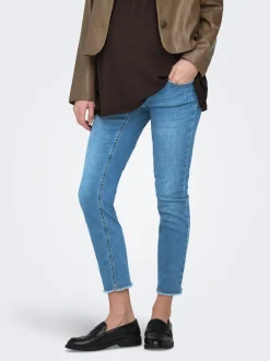 OLMBLUSH Medelhög midja Skinny Fit Ankellängd Jeans