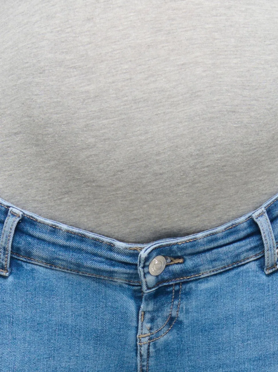 OLMBLUSH Medelhög midja Skinny Fit Ankellängd Jeans