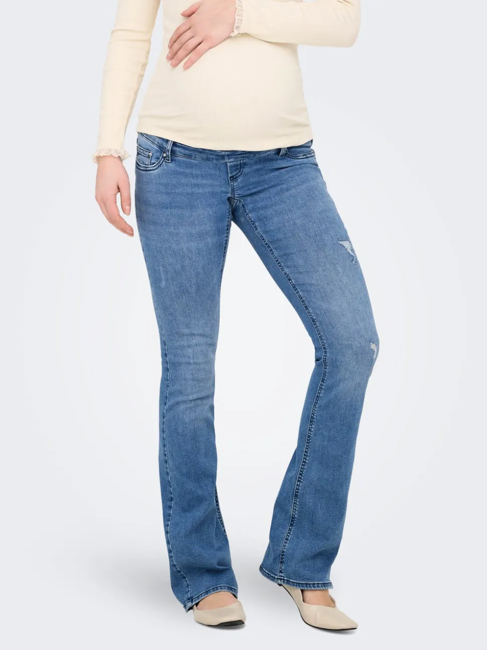 OLMBLUSH Utsvängd passform Jeans