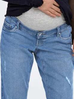 OLMCATWALK Hög midja Mom Fit Ankellängd Jeans