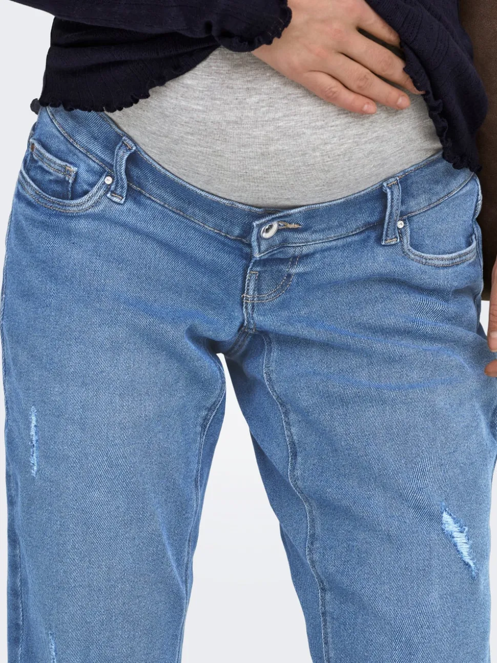 OLMCATWALK Hög midja Mom Fit Ankellängd Jeans