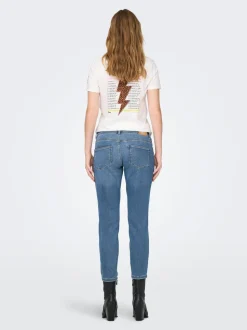 OLMCATWALK Hög midja Mom Fit Ankellängd Jeans