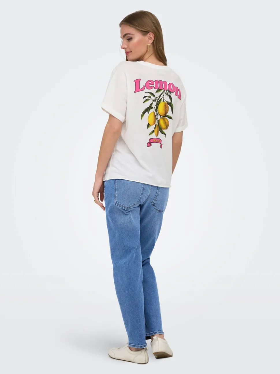 OLMEMILY Rak passform Ankellängd Jeans