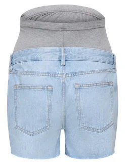 OLMGABI Medelhög midja Normal passform Denimshorts