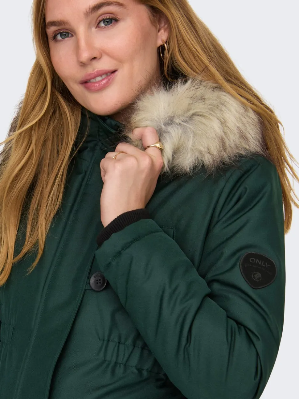 OLMIRIS Lång parkas