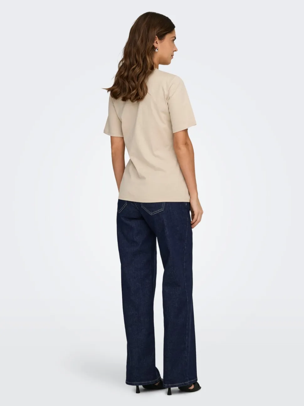 OLMJUICY Hög midja Rak passform Jeans