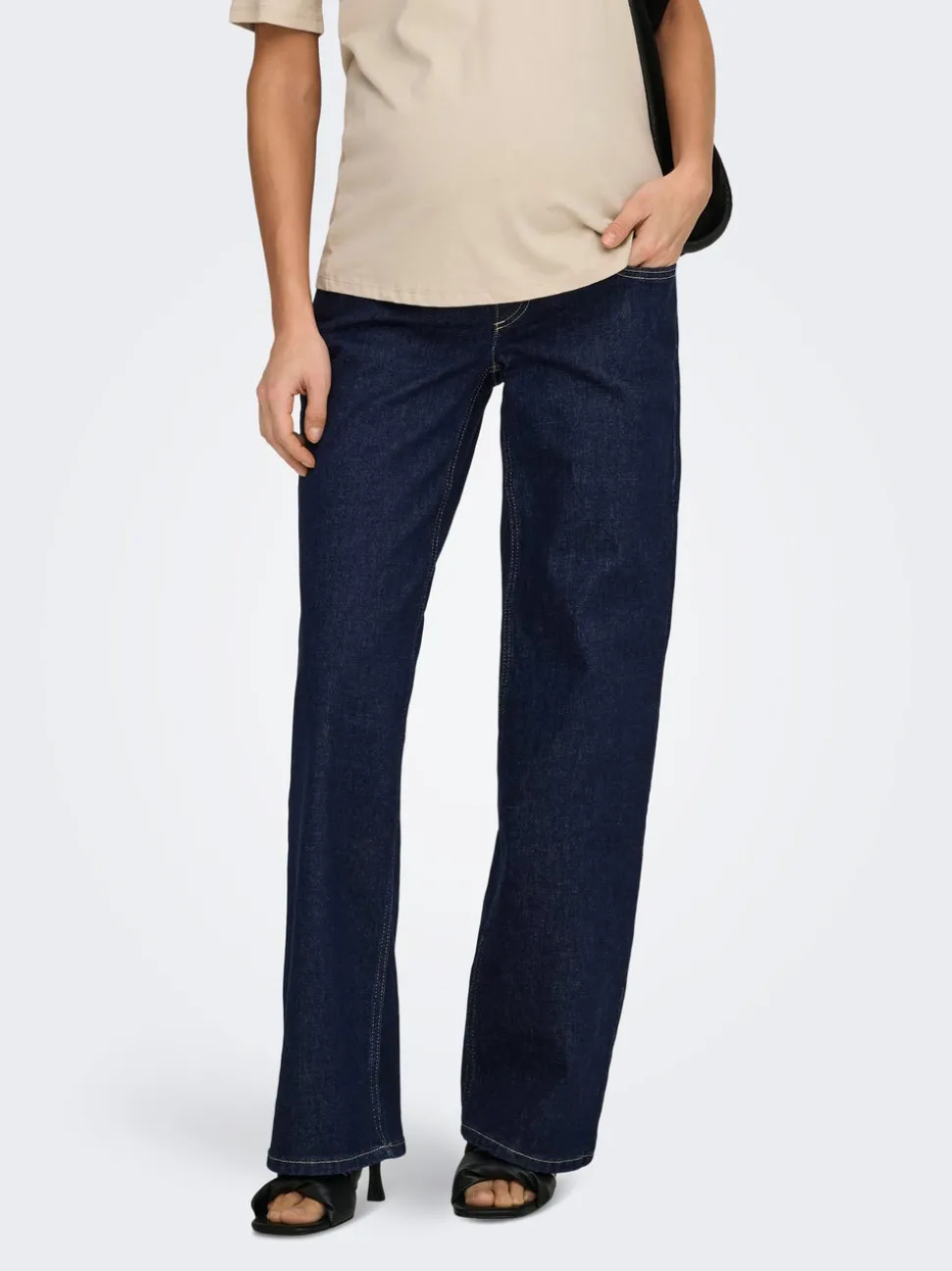 OLMJUICY Hög midja Rak passform Jeans
