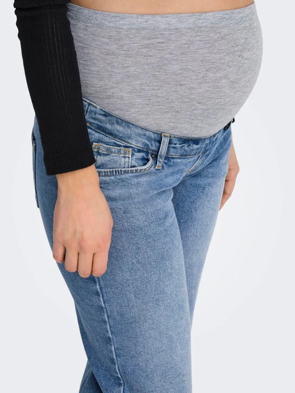 OLMJUICY Hög midja Rak passform Jeans