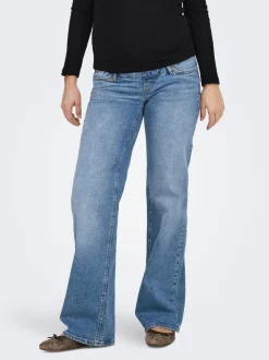 OLMJUICY Hög midja Rak passform Jeans