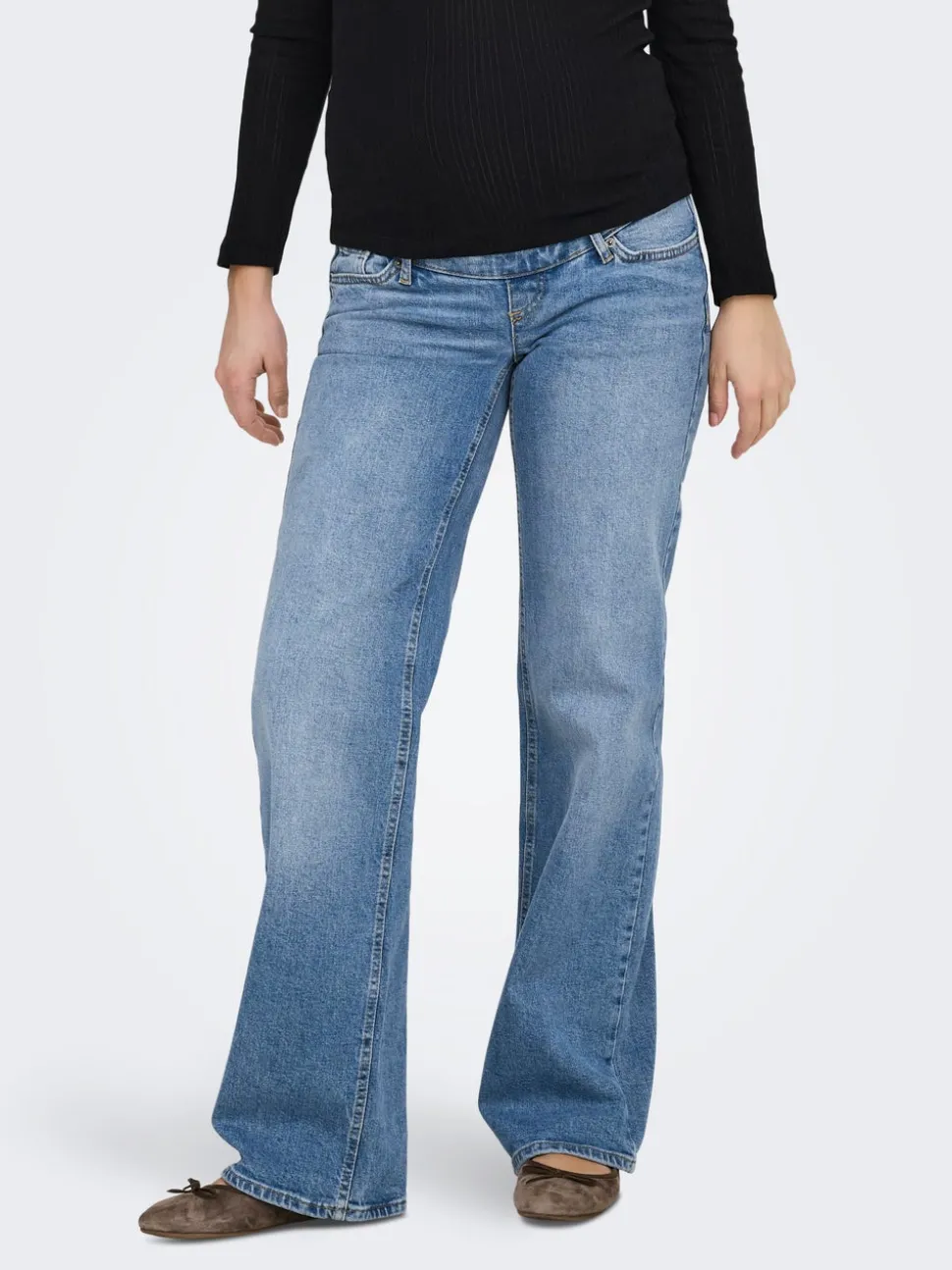 OLMJUICY Hög midja Rak passform Jeans