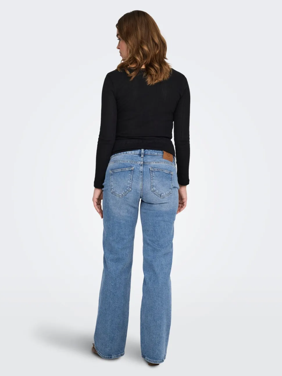 OLMJUICY Hög midja Rak passform Jeans