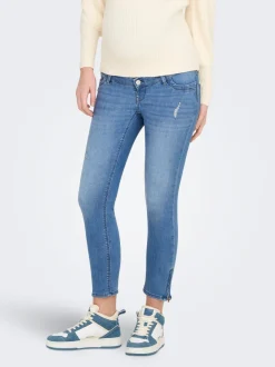 OLMKARLA Medelhög midja Skinny Fit Ankellängd Jeans