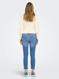 OLMKARLA Medelhög midja Skinny Fit Ankellängd Jeans