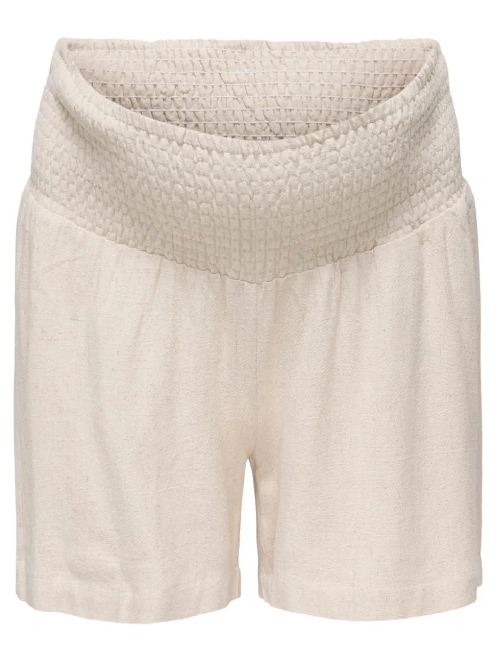 OLMSIESTA Medelhög midja Normal passform Linne Shorts
