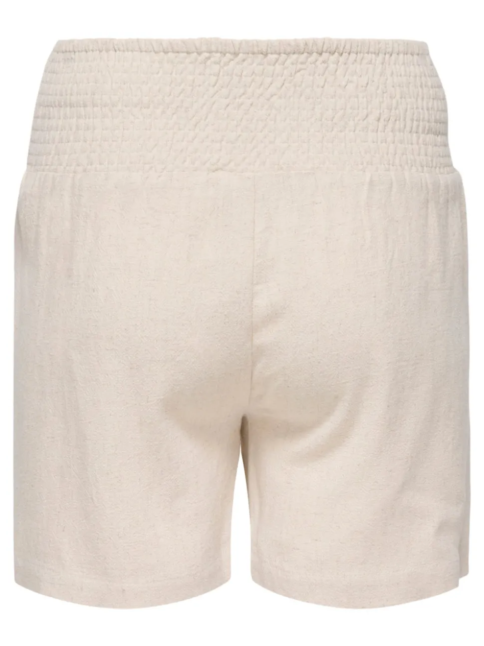 OLMSIESTA Medelhög midja Normal passform Linne Shorts