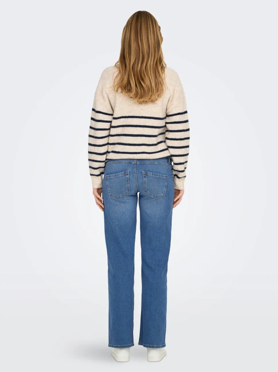 OLMSNOW Hög midja Vida ben Jeans
